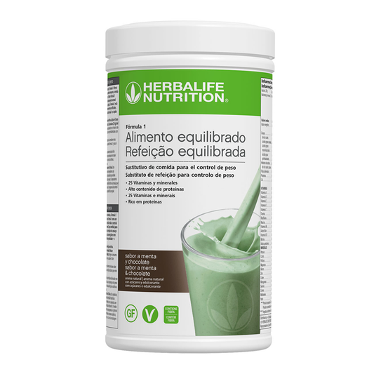 Fórmula 1 Alimento equilibrado Menta y chocolate 550 g