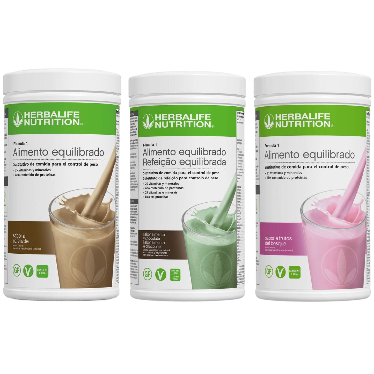 Pack 3 Batidos Fórmula 1 Herbalife