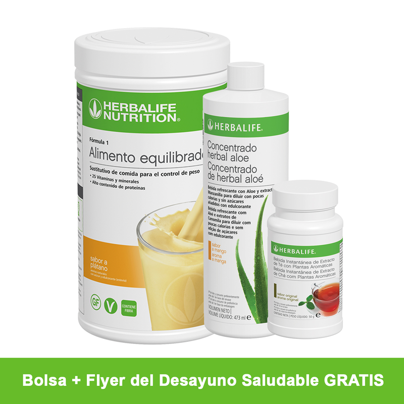 Herbalife Nutrition Café da Manhã Saudável - Banana 550 g