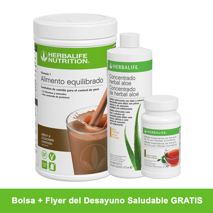 Desayuno Saludable Herbalife Nutrition - Chocolate Cremoso 550 g