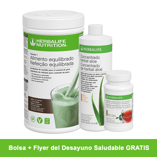 Herbalife Nutrition Café da Manhã Saudável - Menta e Chocolate 550 g